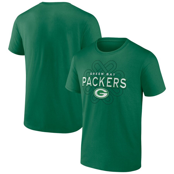 Men's Green Bay Packers Kelly Green Celtic Knot T-Shirt Men's Green Bay Packers Kelly Green Celtic Knot T-Shirt